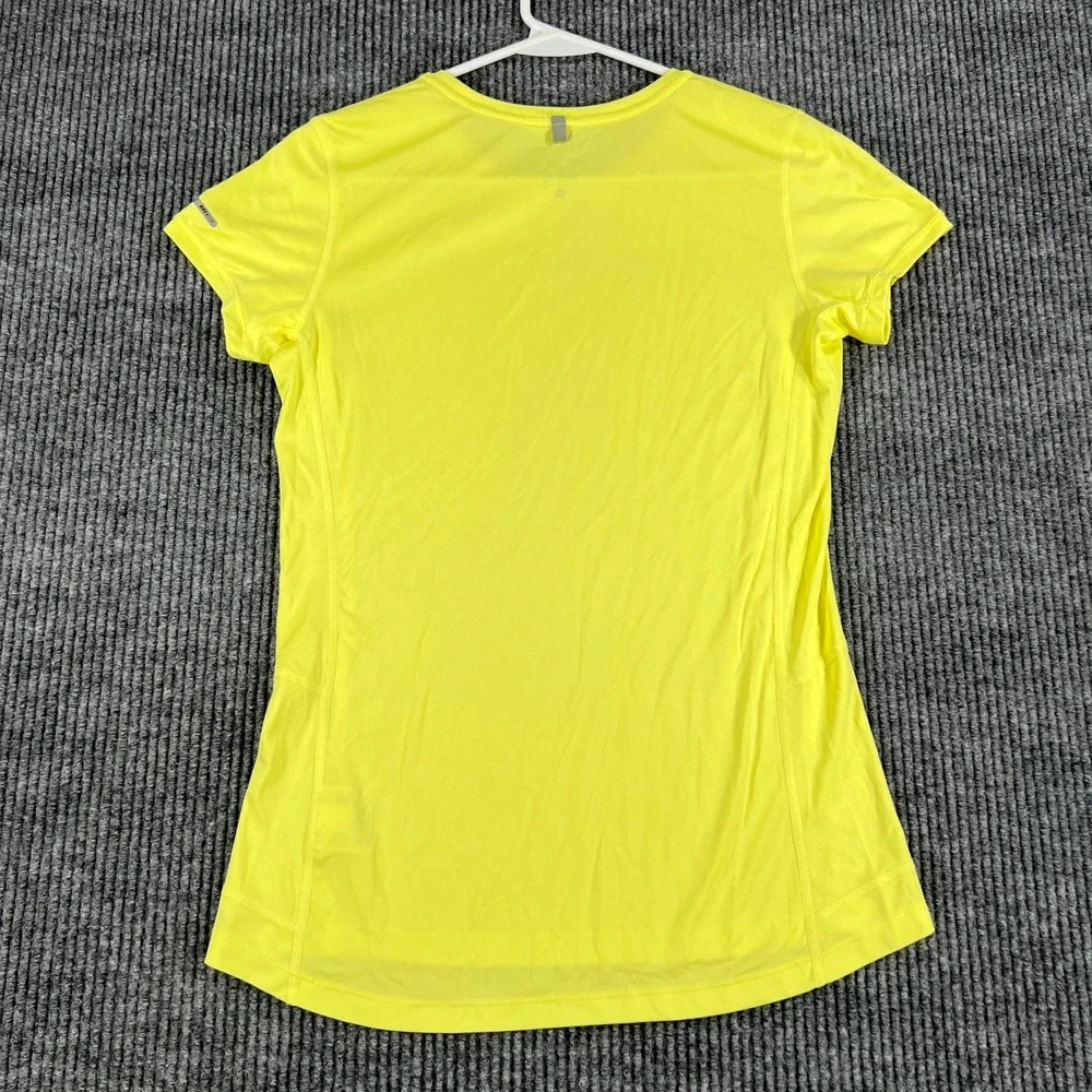 Nike Shirt Womens Small Neon Green Short Sleeve Dri Fit Active Casual Workout